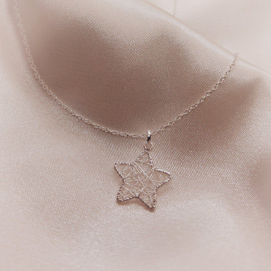 Star Silver Necklace