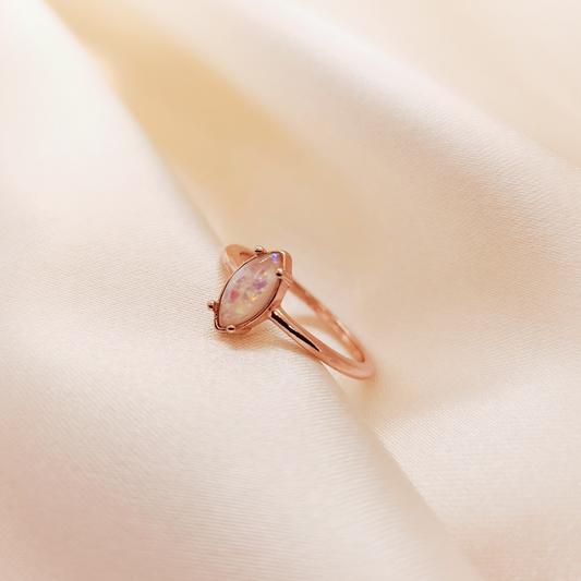 Marquise 18K Rose Gold Ring