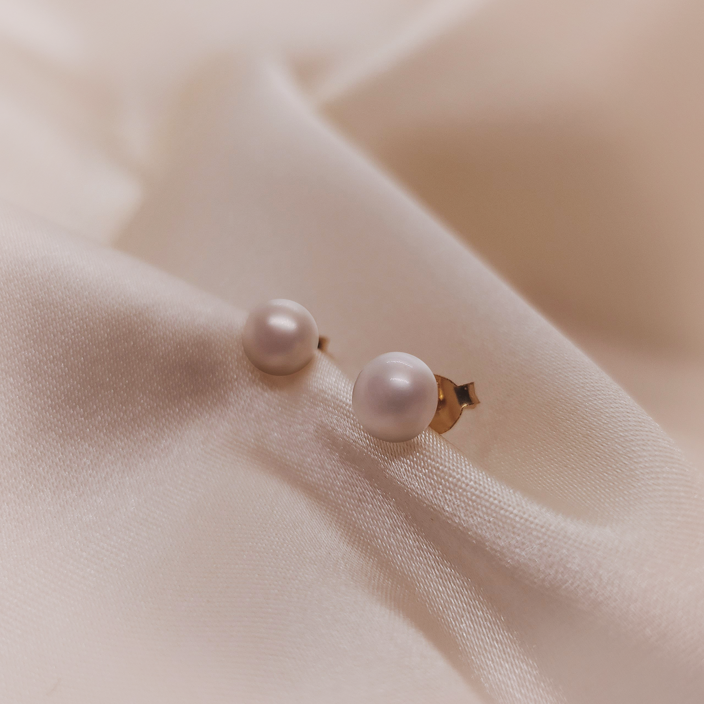 Cercei Big Pearls din aur 18K