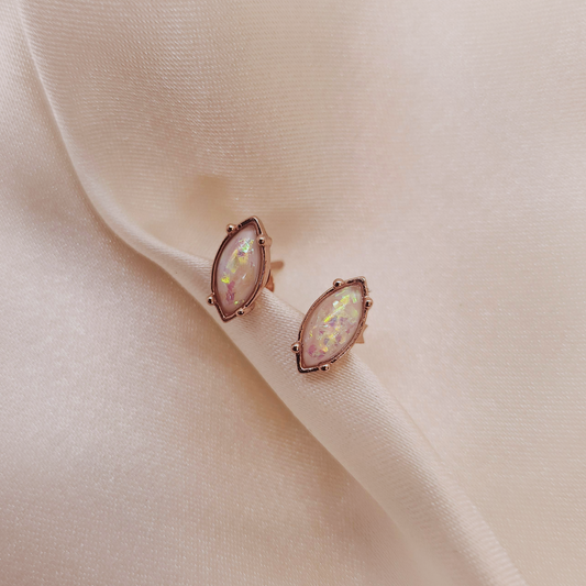 Marquise 18K Rose Gold Earrings